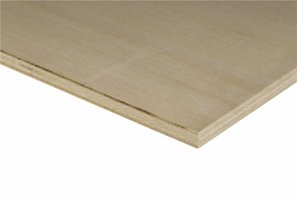 16 x 1250 x 2500 mm SAIS Saunaplex Hemlock Platte, Deckfurnier Hemlock A, Rückseite Werkswahl, Verleimung nach EN 314-2 (Klasse2), 7-fach, Dichtgefügte Ceiba Mittellagen