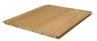 14 x 260 mm Thermo Espe Sauna Big Board 4, A.Sort., geh., Kanten gefast, 10 mm Feder, foliert zu 4 Stk. in der Breite aus vier gleich breiten Lamellen verleimt (Bund: 4 St. / Längen nach Verfügbarkeit: 210 / 240 / 270 / 300 cm)