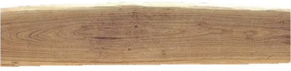 22 mm ROBINIE-Bonanzabrett naturgewachsen geschliffen und entsplintet, Breite ab ca. 12 cm aufwärts, L=200 cm
