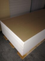 12,5 mm Gipskarton Bauplatte, 125 x 200 cm (Platte: 2,5 qm) (Lieferung nur im Hausgebiet) - SONDERPREIS !