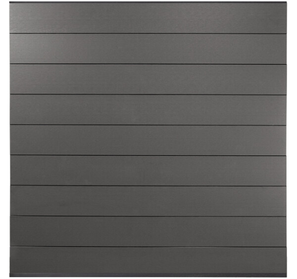 174 x 179 cm BPC-Steckzaun-Set NORDSTRAND, Farbton: Anthrazit/Anthrazit. Set bestehend aus: Ober- und Unterprofil sowie 9x BPC N&F Profile (20x195x1778mm) Art.- Nr.: NS002