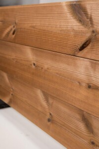 20 x 142 x 1778 mm Einzelprofil aus Thermisch mod. Kiefer zur individuellen Ergänzung. N&F-Profil 20 x 142 mm, gebürstet, geölt. Länge: 177,8 cm Art.- Nr.: NS012
