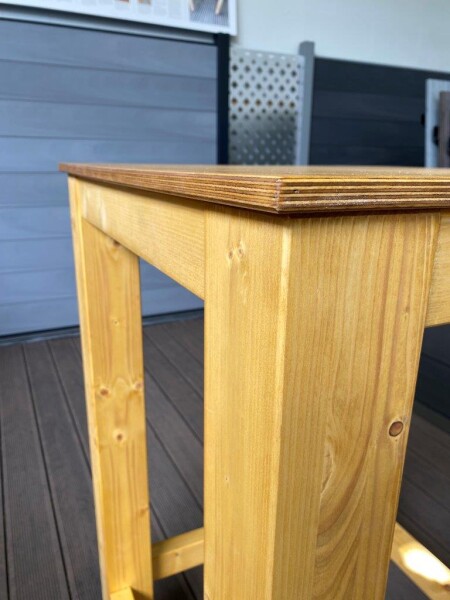 Beistelltisch-Set 5teilig 32/55/65/75/85cm ANTON Buche natur geölt