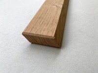 21 x 57 x 3500 mm Eiche Rhombus-Profil alls. Gehobelt nachsort., kanten abgerundet, HF / Abgelagert: ca. 20 - 25% (Ausfalläste, Leichte Krümmung u. Wurmlöcher zulässig / Eingabe Lfm. / Nur Abholung / Nach Verfügbarkeit)