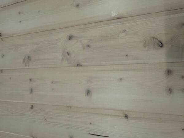 14 x 121 mm nord. Fi. Rundkanten Softline Profilbretter weiß transparent, u/s hobelfallend gehobelt (Klammer Top 4), Bund: 6 St., Länge: 300 / 360 420 & 480 cm