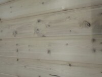 14 x 121 mm nord. Fi. Rundkanten Softline Profilbretter weiß transparent, u/s hobelfallend gehobelt, Bund: 6 St., Länge: 420 / 480 / 510 cm