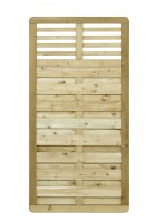 90 x 180 cm Rankzaun Amrum, Waagerechtes Gitter, Rahmen: 42 x 68 mm KDI