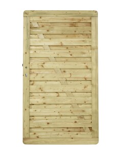 100 x 180 cm Dichtzaun-Tor Amrum, nord. Fichte...