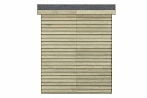 Gerätehaus Augsburg 1 (zweiflügelig), 180x216x230cm, VE: 1, Art.-Nr.: 63226