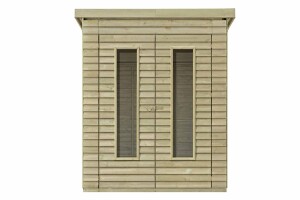 Gerätehaus Augsburg 1 (zweiflügelig), 180x216x230cm, VE: 1, Art.-Nr.: 63226