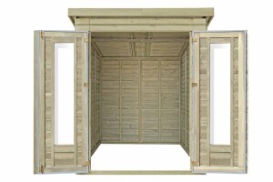 Gerätehaus Augsburg 1 (zweiflügelig), 180x216x230cm, VE: 1, Art.-Nr.: 63226