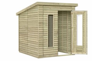 Gerätehaus Augsburg 1 (zweiflügelig), 180x216x230cm, VE: 1, Art.-Nr.: 63226