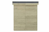 Gerätehaus Augsburg 1 (zweiflügelig), 180x216x230cm, VE: 1, Art.-Nr.: 63226