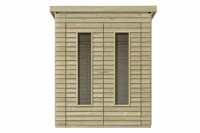 Gerätehaus Augsburg 1 (zweiflügelig), 180x216x230cm, VE: 1, Art.-Nr.: 63226