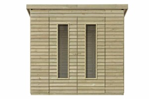 Gerätehaus Augsburg 2 (zweiflügelig), 236x216x230cm, VE: 1, Art.-Nr.: 63227