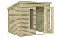 Gerätehaus Augsburg 2 (zweiflügelig), 236x216x230cm, VE: 1, Art.-Nr.: 63227