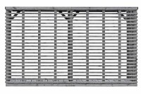 Kaminholzregal GIGA, grau, 363x116x212cm, VE: 1, Art.-Nr.: 66019