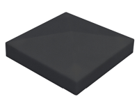 25 x 85 x 85 mm Alu-Pfostenkappe für alle VivaView NORDSTRAND-ALU-Pfosten, Farbe: Anthrazit (Standardmäßig wird der Pfosten mit Kunststoff-Kappen geliefert) Art.- Nr.: NSPKA
