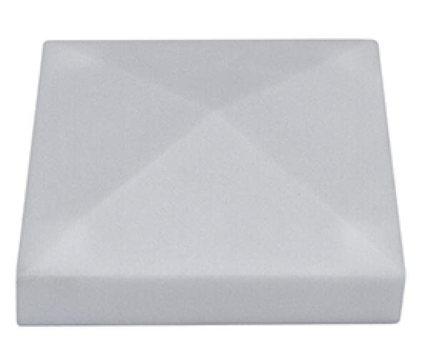 25 x 85 x 85 mm Alu-Pfostenkappe für alle VivaView NORDSTRAND-ALU-Pfosten, Farbe: Silber (Standardmäßig wird der Pfosten mit Kunststoff-Kappen geliefert) Art.- Nr.: NSPKS