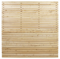 179 x 179 cm Nordstrand Rhombus Gebirgslärche unbehandelt, Rhombusleisten: ca. 19 x 65 mm, verdeckt verschraubt, Konstruktionsleisten ca. 19 x 40 mm Art.- Nr.: NS151