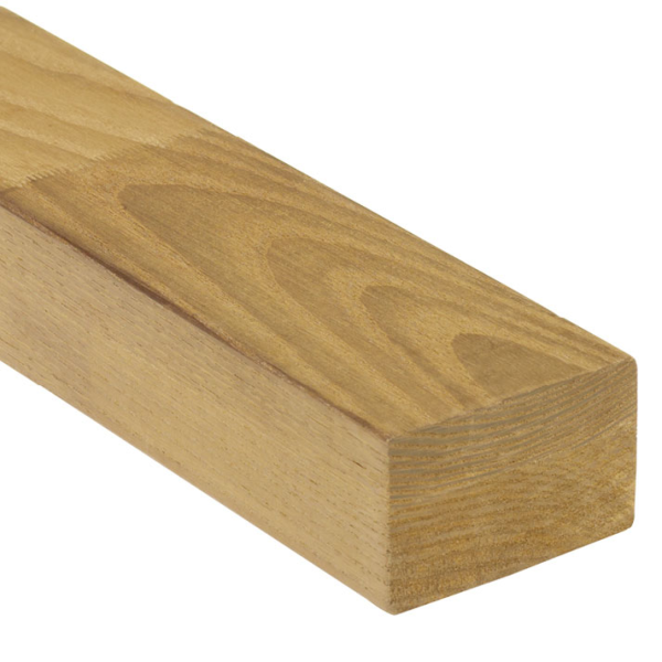 45 x 60 mm Robinie Unterkonstruktion, allseitig geh. 2-fach wetterfest verl. Keilgezinkt (FSC 100 % SCS-COC-000106), Länge: 400 & 600 cm (Eingabe bei Bestellung / Menge = Lfm.)