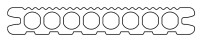 21 x 145 x 4950 mm VIVADECK® GCC-Terrassendielen, Rund-Hohlkammerprofil, Kombiprofil mit seitlicher Clip-Nut für GCC11 & GCC12, DUNKELGRAU (Abrechnung nach Lfm.)