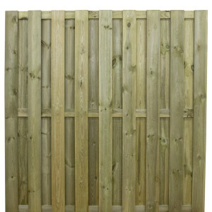 180 x 180 cm Bretterzaun Juist ECO, Bretterzaun 13 x 123...