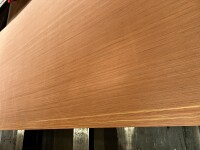 5 x 2500 x 1250 mm Asiat. Eukalyptussperrholz, beids. Mit rot eingefärbten Fineline-Decks, Qualität BB/BB gem. Werkstandard, EN 636-2, E1, 13-fach, geschliffen (Stückpreis: 45,96 Euro),