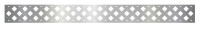 1,5 x 1756 x 171 mm Deko-Element 195 Set-NORDSTRAND Serie BPC-COEX und GCC Deko-Element Raute Edelstahl beidseitig gebürstet silber für Steckzaunsystem, incl. Adapter-Set in Antrazit Art.- Nr.: NSDE5