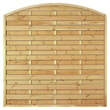 Gartensichtschutzwand Lara Aus Kiefermassivholz – 180x180 Cm, Imprägniert, Mit Rahmen