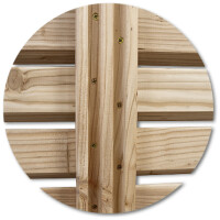 180 x 180 cm RHOMBUS-Zaun eur. Lärche RR101 aus europäischer Lärche, unbehandelt, Rhombusleisten 27x68mm, verdeckt verschraubt in genuteten Konstruktionsleisten 27x68mm 180×180 cm (B×H)