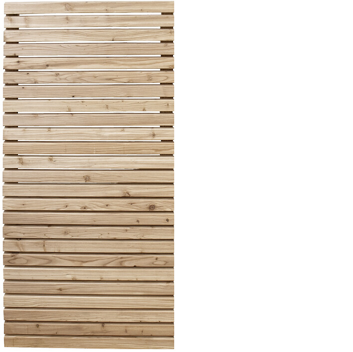 90 x 180 cm Rhombus Sichtschutz aus europäischer Lärche, Rhombus und