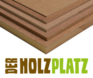 3 x 2440 x 1220 mm MDF Platte (Mitteldichte...