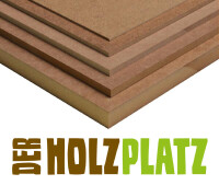 3 x 2440 x 1220 mm MDF Platte (Mitteldichte Holzfaserplatten), beidseitig glatt, gemaß EN 622-5; E-1, Ausführung: roh (Abrechnung nach qm/Lager Lübbecke),