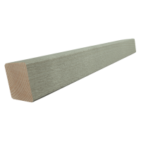 45 x 45 x 3900 mm Superwood Vierkantleiste ZINK nord. Fichte, u/s nachsortiert, durchgehend imprägniert Oberfläche: rauh, Farbton: Zink 70% PEFC-zertifiziert