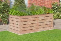 EMMA XL Hochbeet, Dielen 20x120mm, Lärche, 206x103x80cm, VE: 1, Art.-Nr.: 61104
