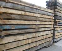 120 x 200 mm Eichen Kantholz, roh, Schnittklasse A/B, Frischeinschnitt, Frischholzinsekten zulässig, Längen: 250-300-350-400 cm je nach Verfügbarkeit (Online: Anlieferung nur auf Anfrage)