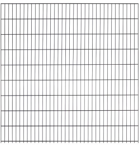 180 x 177,8 cm Nordstrand Doppelstab - Rankgitter, 6/5/6...