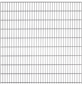 180 x 177,8 cm Nordstrand Doppelstab - Rankgitter, 6/5/6...