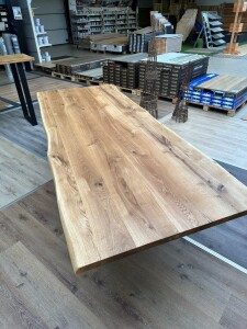 40 x 2400 x 1000 mm Massive Tischplatte / Leimholzplatte...