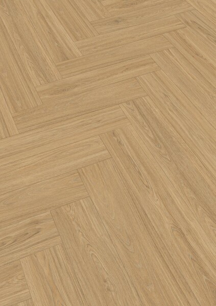 10 x 168 x 840 mm Meister Design Laminat LS 350, Verlegemuster Fischgrät, Princess Oak sand 06895, NK: 32, Fase: 4V Micro - Landhausdiele, VE: 11 St. / 1,552 qm