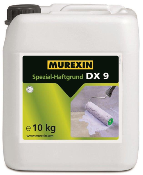 Murexin Spezial-Haftgrund DX9 haftvermittelnd, lösemittelfrei, einkompunentig, für sagende und nichtsagende Untergründe im Innen und Außenbereich 70-100 g/qm, Gebinde: 10 kg