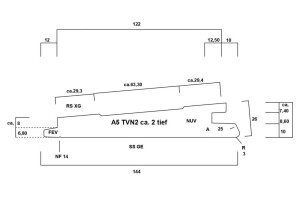 26 x 140 mm Douglasie Fassade KSP geh. I/III, KD. Hf. ca....