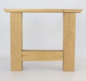 800 x 720 mm (bxh) Holzplatz Esszimmer Tischgestell Set...