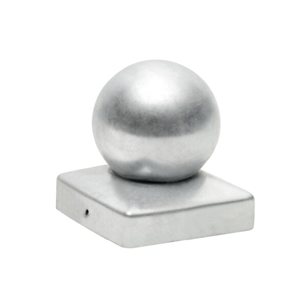 7,1 x 7,1 cm Pfostenkappe Kugel     "PK-06" 