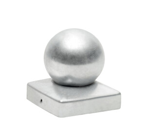 7,1 x 7,1 cm Pfostenkappe Kugel     "PK-06" 