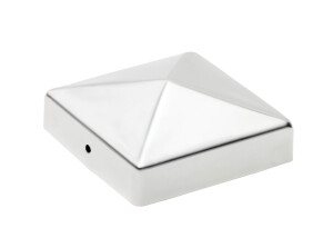 7,1 x 7,1 cm Pfostenkappe Pyramide  "PK-07" 