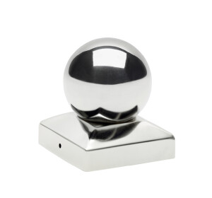 7,1 x 7,1 cm Pfostenkappe Kugel     "PK-05" PK-05