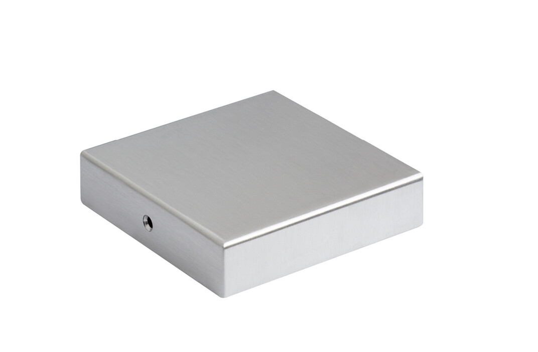 4x Boho Zaun-Endstücke Aus Aluminium – 15,2 X 15,2 Cm, Silberfarben Für Garten & Tor