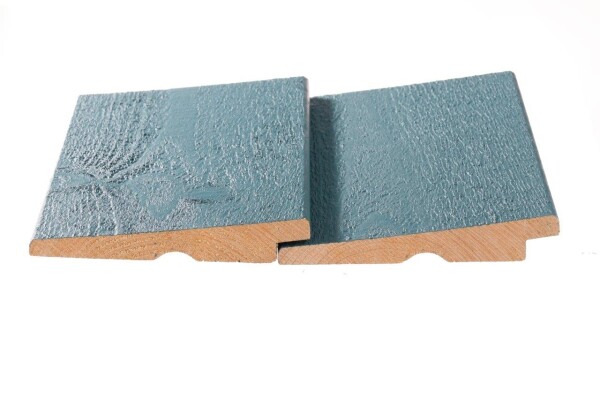 24 x 137 mm Cape Cod Konus Massivholzfassade Typ: Bevel, endbehandelt Meerblau feiner Bandsägeschnitt Deckmaß: 124 mm, Länge: 427 / 488 cm (Ellerb.) Abr. qm - TÜ-103